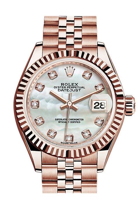 rolex datejust 28 rose gold|rolex datejust 28mm rose gold.